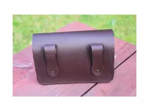 KOŽENÁ KAPSA NA PÁSEK "JELENÍ HLAVA"