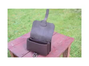 KOŽENÁ KAPSA NA PÁSEK "JELENÍ HLAVA"