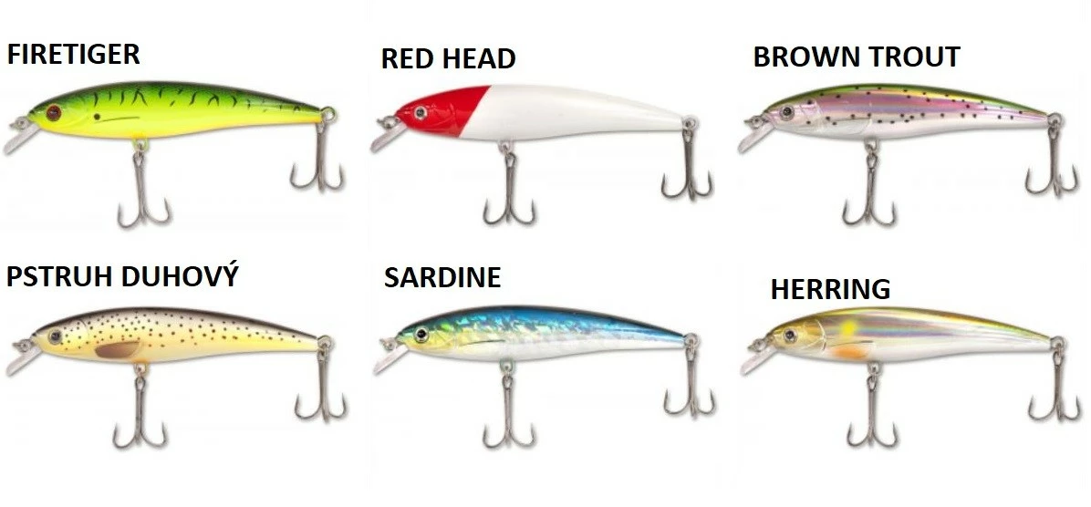 ZEBCO Wobler Pike/Štika 160mm 40g