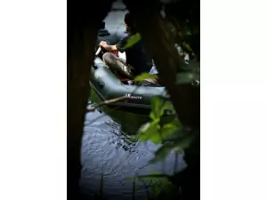 LK Baits člun Top Khaki Sonar 220 - skládací podlaha