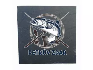 Kameninové podtácky  - pro rybáře VÝPRODEJ