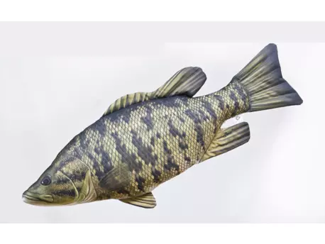 GABY Polštářek OKOUNEK ČERNÝ mini 35cm