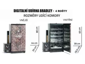 Udírna Bradley Smoker Realtree Camo 4 rošty