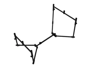 Stojan Gardner Black Shadow Mini Pod (3 Rod)