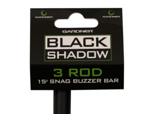 Hrazda Gardner Black Shadow Snag Buzzer Bars (2 rod), 11 inch