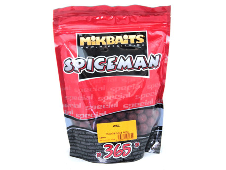 Mikbaits big pack - Trvanlivé boilie 20kg Spiceman WS1 16mm