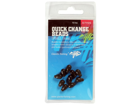 GIANTS FISHING Zarážky Quick Change Beads Small 9mm, 10ks