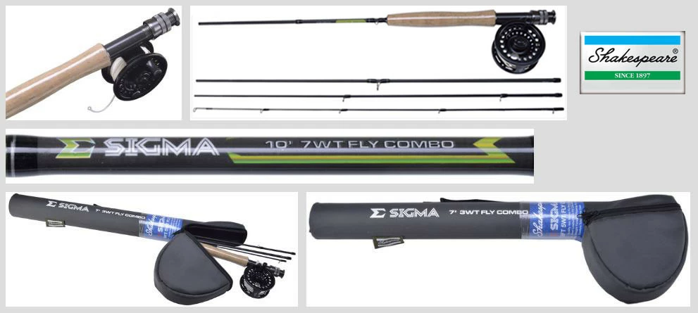 Shakespeare Muškařský SET Sigma Fly Combo