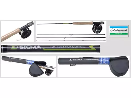 Shakespeare Muškařský SET Sigma Fly Combo