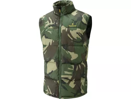 Vesta Wychwood Puffer Gilet Camouflage Large
