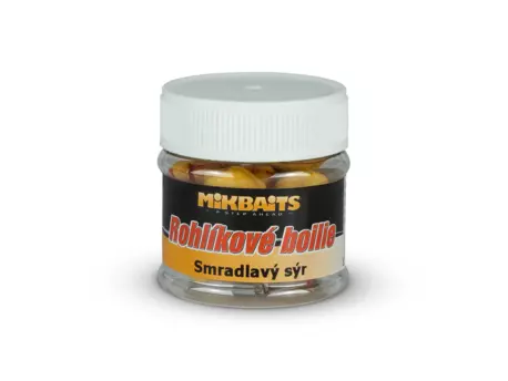 MIKBAITS Rohlíkové boilie 50ml - Smradlavý sýr