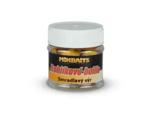 MIKBAITS Rohlíkové boilie 50ml - Smradlavý sýr