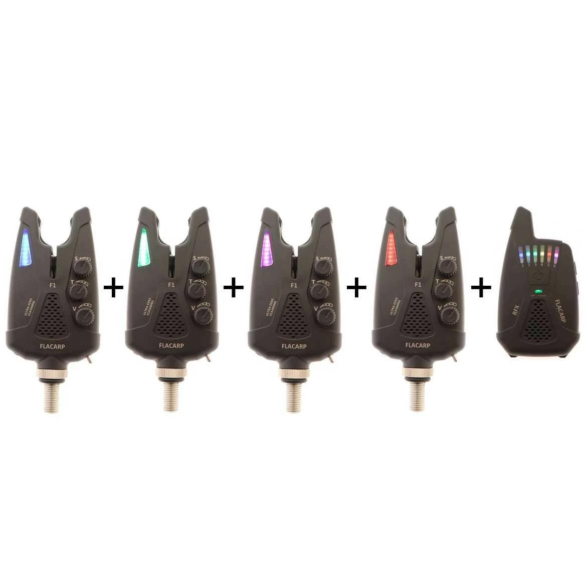 Hlásiče FLACARP - Sada hlásičů F1 s příposlechem 4+1