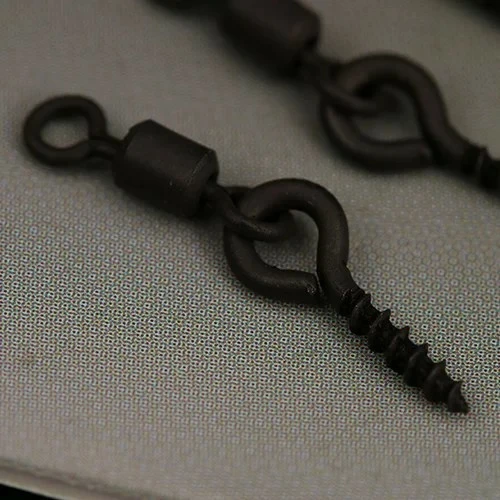 GARDNER Kolíček s obratlíkem Covert Swivel Bait Screws Anti Glare 10ks