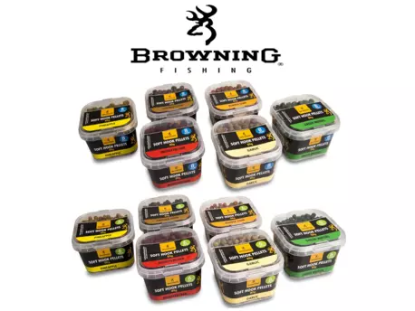 BROWNING SOFT HOOK PELLETS 80G 8MM VÝPRODEJ