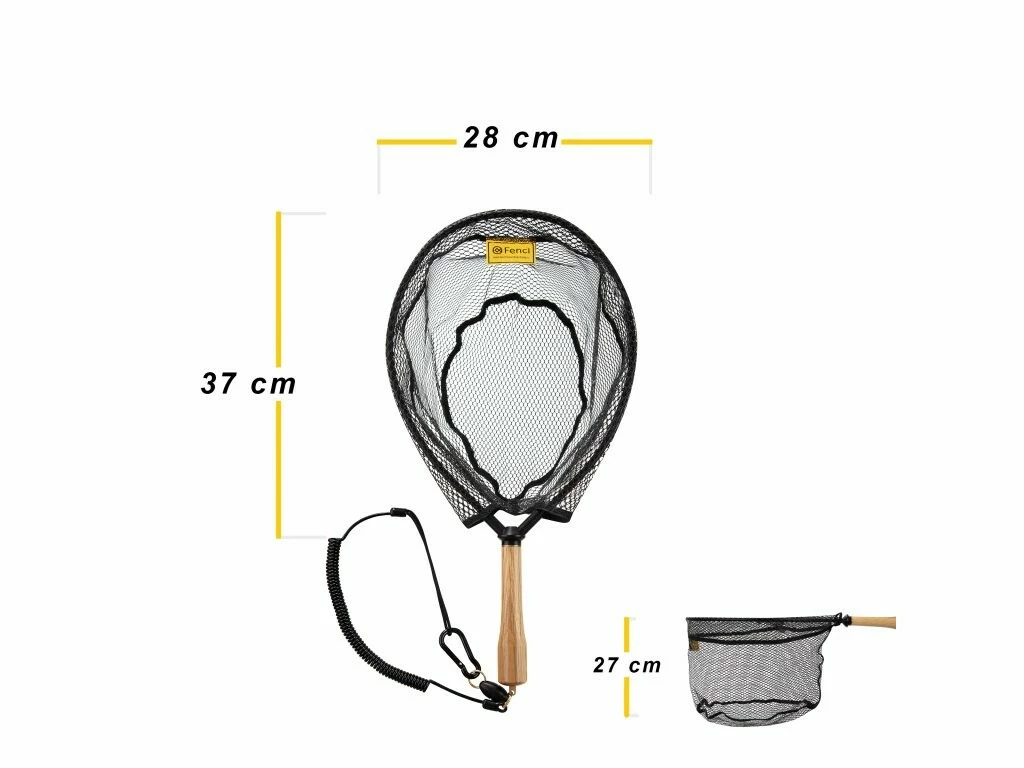 Fencl muškařský podběrák King 2 M nature + magnet