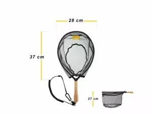 Fencl muškařský podběrák King 2 M nature + magnet