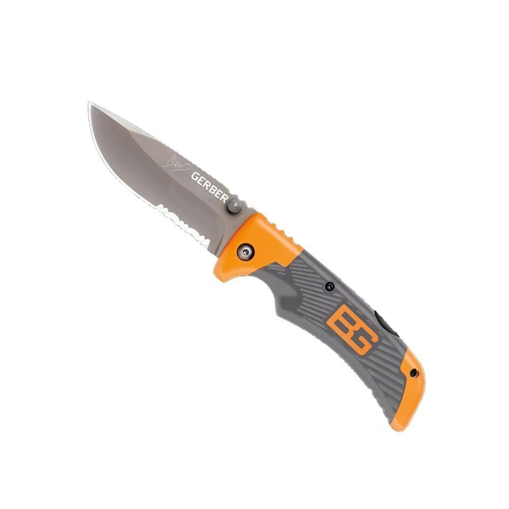 NŮŽ GERBER BEAR GRYLLS SCOUT, KOMBINOVANÉ OSTŘÍ
