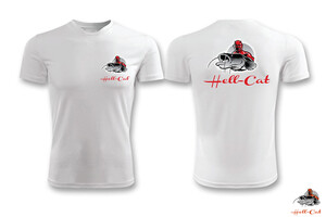 Tričko Hell-Cat PROFI bílé