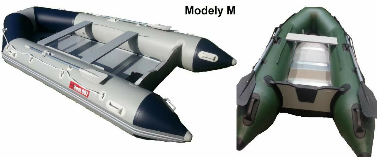 BOAT007 M250 Nafukovací člun - šedomodrý