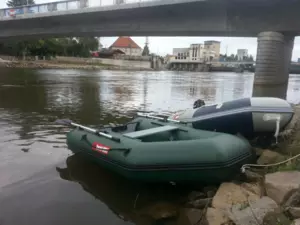 BOAT007 M250 Nafukovací člun - šedomodrý