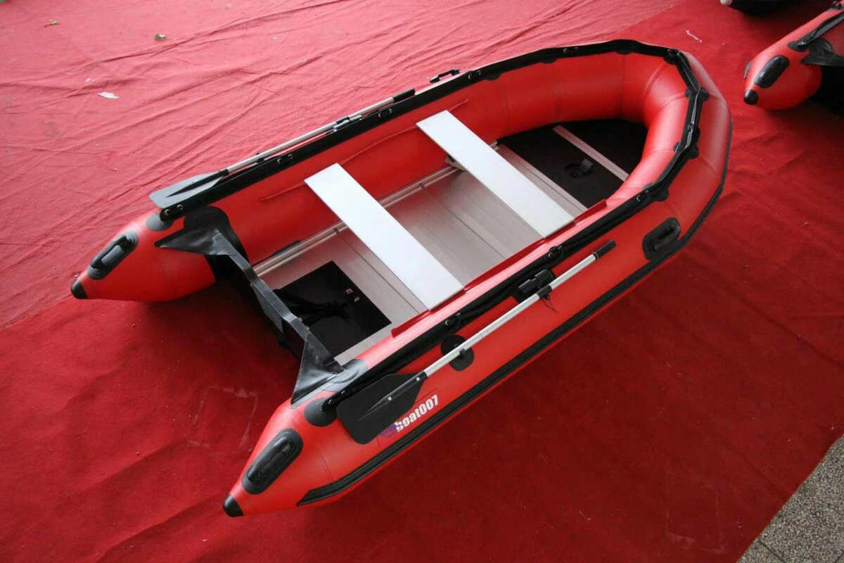 BOAT007 CMD 360 PRO - nafukovací člun - ČERVENÝ