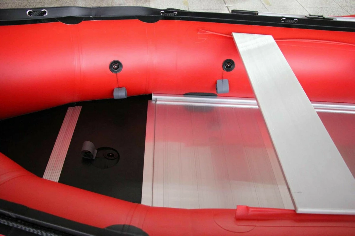 BOAT007 CMD 360 PRO - nafukovací člun - ČERVENÝ