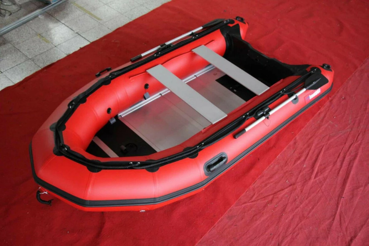 BOAT007 CMD 360 PRO - nafukovací člun - ČERVENÝ
