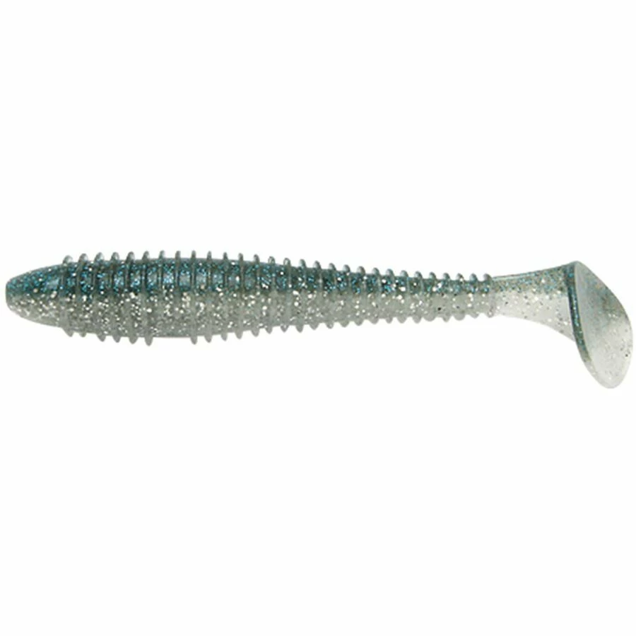 Keitech: Gumová nástraha Swing Impact FAT 3,8" 9,6cm 8,5g Silver Shiner 1ks