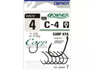 OWNER háček s očkem C-4 50924