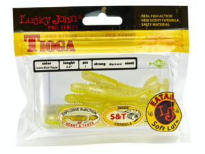 Lucky John Pro Tioga 3,9" 5ks Lemon Black Pepper
