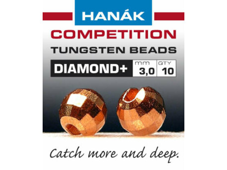 HANÁK COMPETITION Tungstenové hlavičky DIAMOND+ měděné