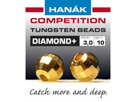 HANÁK COMPETITION Tungstenové hlavičky DIAMOND+ zlaté