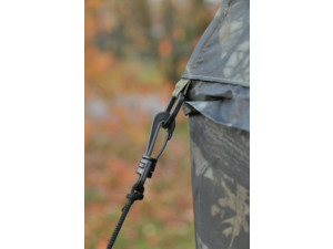 MIVARDI Kompletně zakrytý deštník PVC - Camou