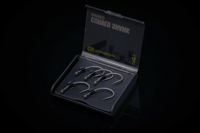 RidgeMonkey Háčky s protihrotem RM-TEC Curved Shank Hook