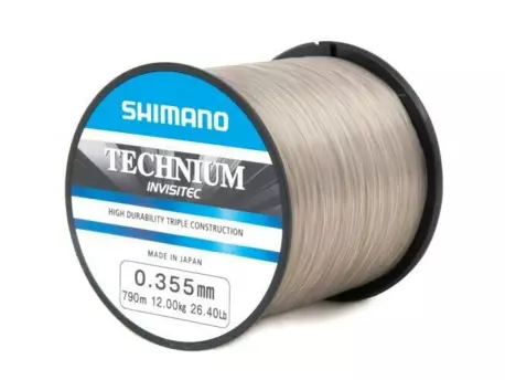 Shimano Technium Invisitec 5000 m 0,30 mm 9,0 kg šedý