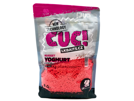 LK Baits CUC! Nugget Jogurt 2mm, 600g