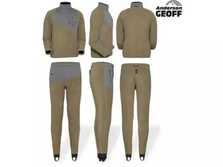 GEOFF ANDERSON Termoprádlo Thermo INXULA SET (LeadGray / Gargoyle)