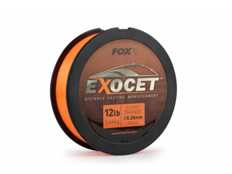 Fox vlasec Exocet Fluoro Orange Mono 1000m