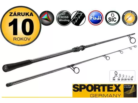 SPORTEX prut FBC Carp - Dvoudílný