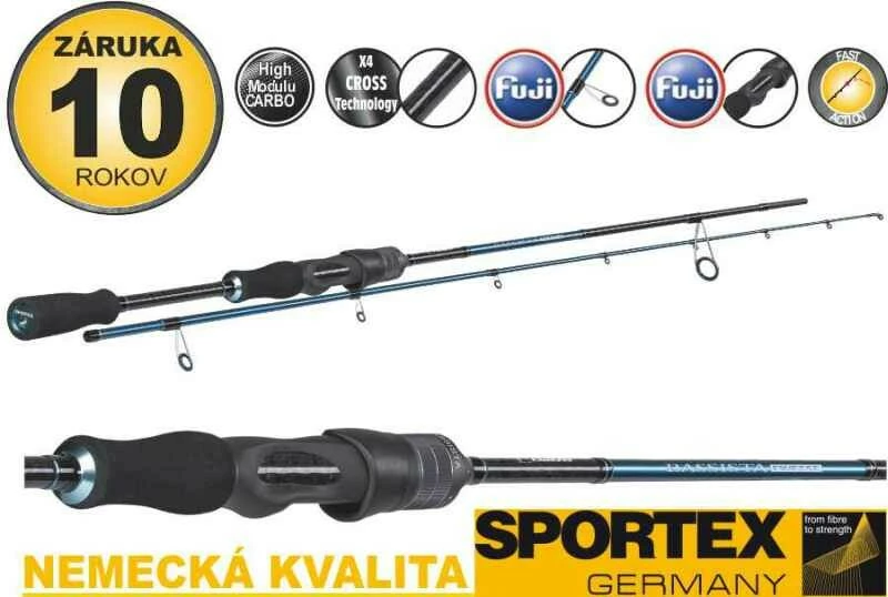 SPORTEX přívlačový prut Bassista Drop Shot 2-díl
