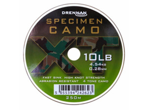Drennan vlasec Specimen Camo XT 10lb, 0,28mm, 250m