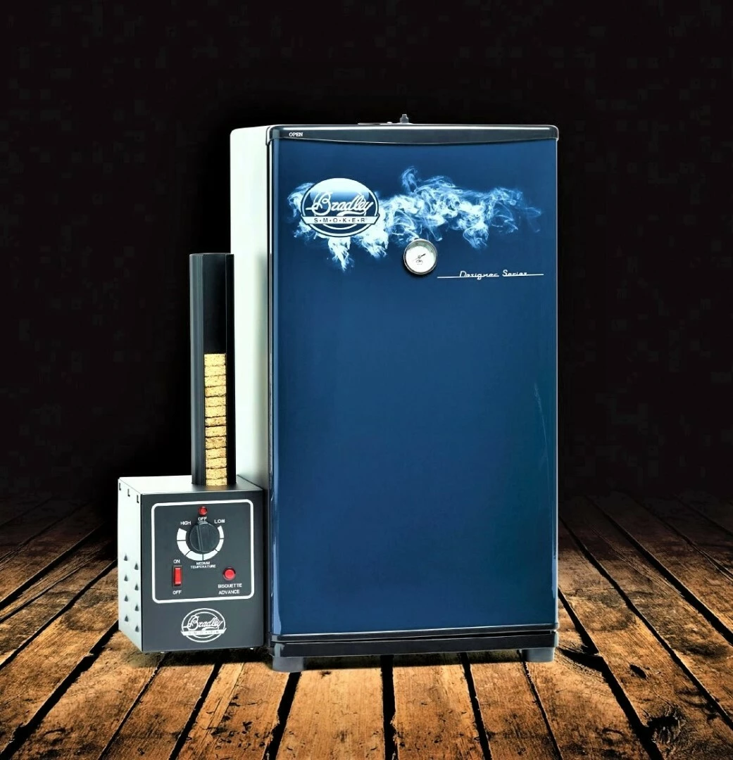 Udírna Bradley Smoker Original Blue 4 rošty - Limitovaná edice