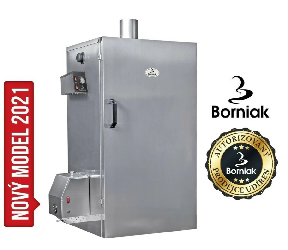 Borniak Udírna digitální nerez UWDS-150 Simple