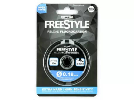 SPRO FreeStyle Reload Fluorocarbon 15m 0,18mm VÝPRODEJ