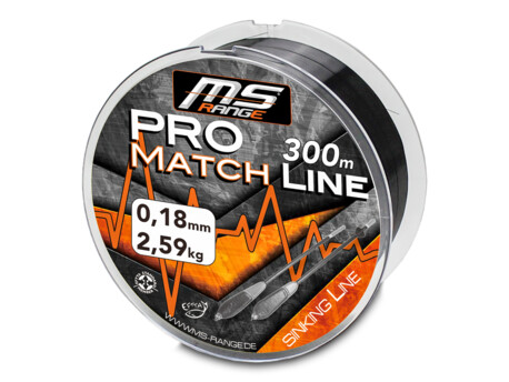 SAENGER Vlasec MS Range Pro Match Line, 300m průměr: 0,15 mm