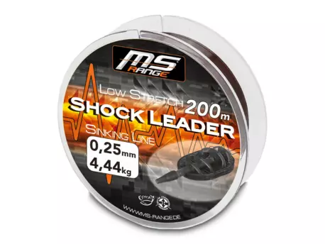 SAENGER Šokový vlasec MS Range Shock Leader, 200m průměr: 0,30 mm