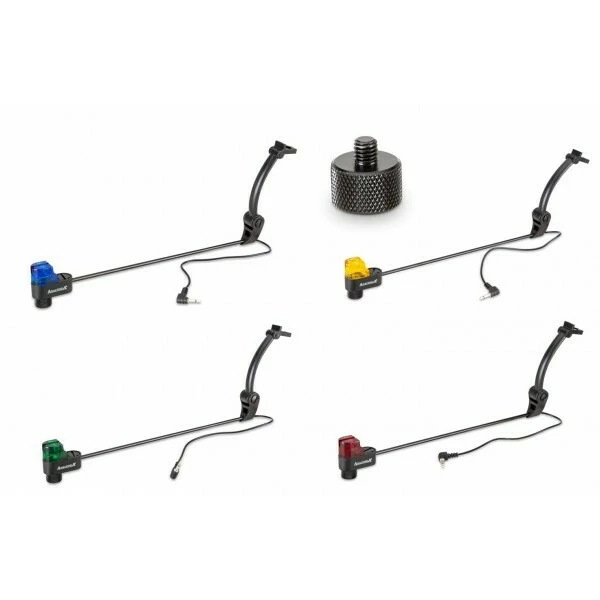 SAENGER Anaconda swinger Tiki Taka LED Hammer sada modrá, červená, zelená, žlutá 4ks