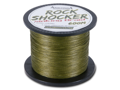 SAENGER Anaconda pletená šňůra Rockshocker, 600m průměr: 0,35 mm
