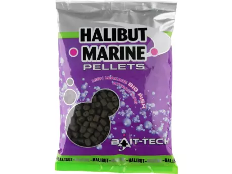 BAIT-TECH Pelety bez dírek Marine 10mm, 900g